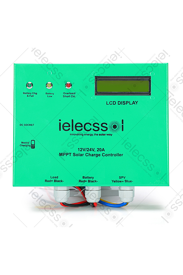 CHARGE CONTROLLER WITH LCD FRONT